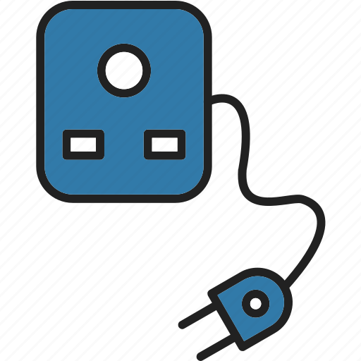 Plug, and, socket, cord, extension, hardware icon - Download on Iconfinder