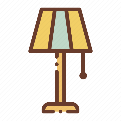 Furniture, interior, lamp, lamppost, light icon - Download on Iconfinder