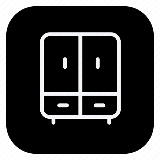 Appliance, furniture, home, household, closet, drawer, wardrobe icon - Download on Iconfinder