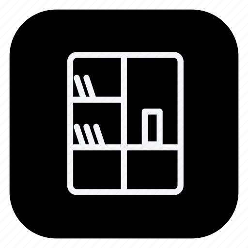 Appliance, electronic, furniture, home, household, interior, bookshelf icon - Download on Iconfinder