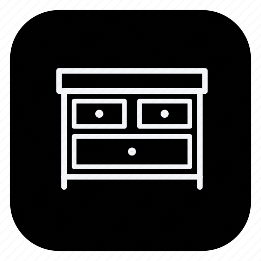 Appliance, electronic, furniture, home, household, cabinet, drawer icon - Download on Iconfinder