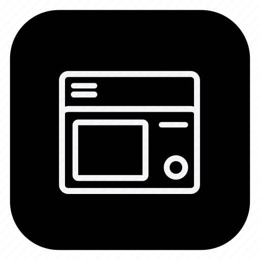 Appliance, electronic, furniture, home, household, interior, oven icon - Download on Iconfinder