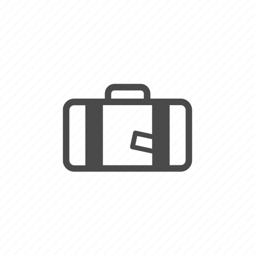 Luggage, suitcase, bag, baggage, tourism, travel, vacation icon - Download on Iconfinder