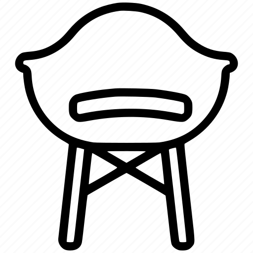 Chair, furniture, interior, households, belongings, seat icon - Download on Iconfinder