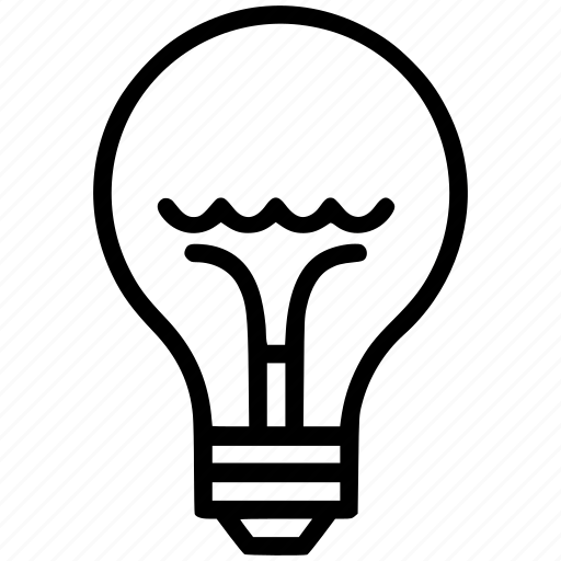 Light, bulb, idea, lamp, creative, abstract, shape icon - Download on Iconfinder