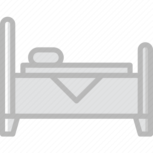 Bed, belongings, furniture, households icon - Download on Iconfinder