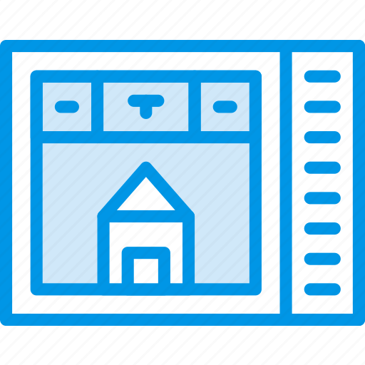 Belongings, furniture, house, households, monitor icon - Download on Iconfinder