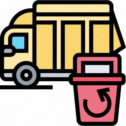 Garbage, truck, dumpster, recycle, bin icon - Download on Iconfinder