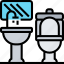 toilet, sink, restroom, hygiene, sanitary 