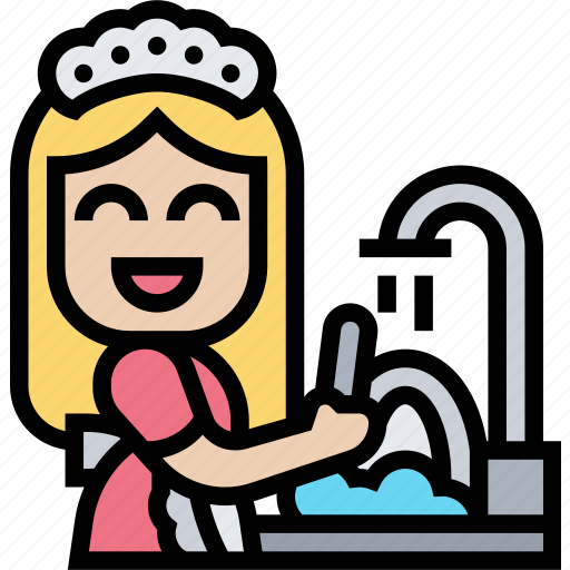Washing, plate, dishes, kitchen, housework icon - Download on Iconfinder