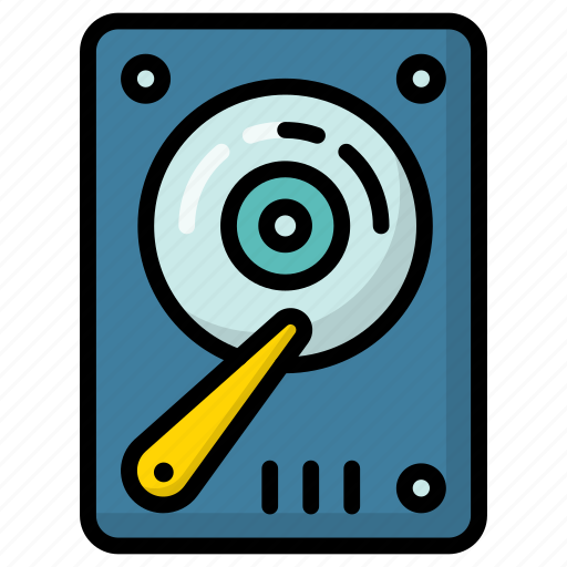 Hard drive, data, record, computer icon - Download on Iconfinder