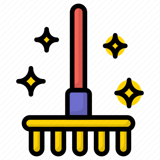 Handle, broom, clean, sweeping icon - Download on Iconfinder
