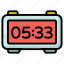 digital, display, alarm, watch, clock 