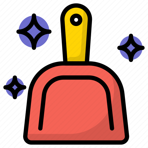 Garbage, clean, dustpan, broom, cleaning icon - Download on Iconfinder