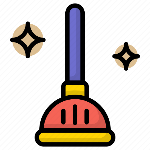 Sanitary, water, home, toilet, plunger icon - Download on Iconfinder