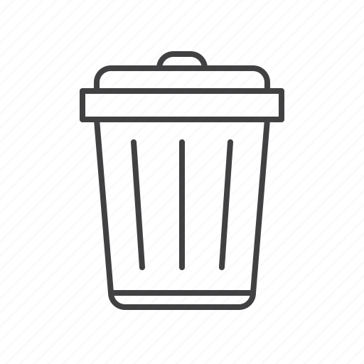 Dustbin, garbage, garbage can, recycle bin, trash, trash bin, waste icon - Download on Iconfinder