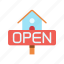 - open house sign, house, home, real-estate, open, property, home-property, auction 