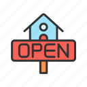 - open house sign, house, home, real-estate, open, property, home-property, auction