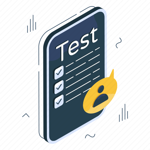 Test list, checklist, questionnaire, exam list, job test icon - Download on Iconfinder