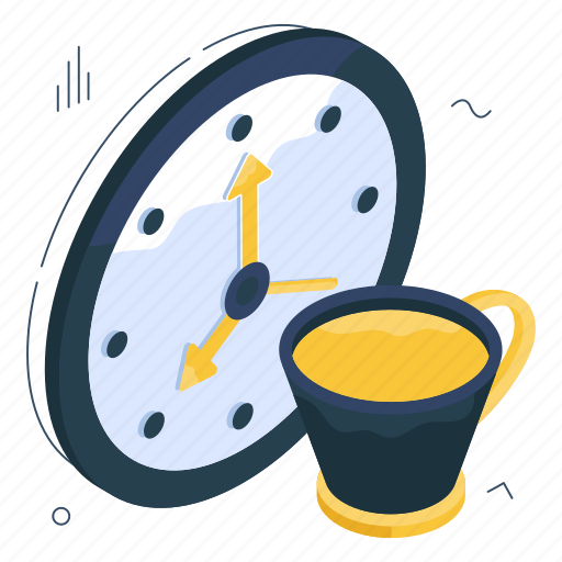 Tea time, tea break, refreshment time, coffee time, drink time icon - Download on Iconfinder