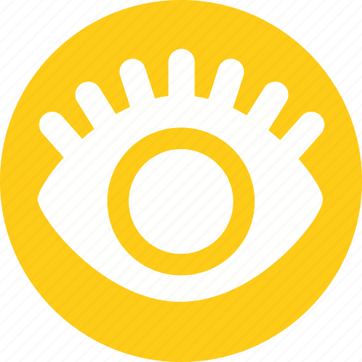 Eye, lash, anatomy, body, human, organ, part icon - Download on Iconfinder