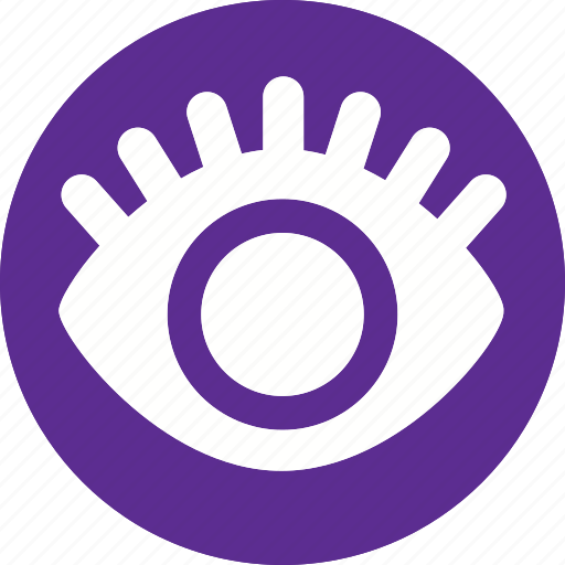 Eye, lash, body, human, organ, view, vision icon - Download on Iconfinder