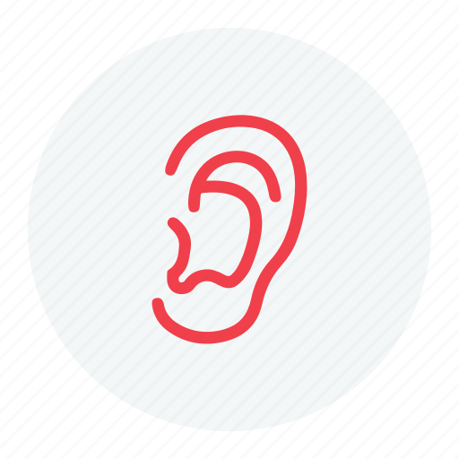 Ear, ear icon, earlap, eye, lug icon - Download on Iconfinder