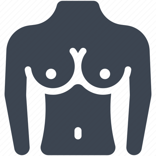Female, boobs, breast, breasts, chest icon - Download on Iconfinder