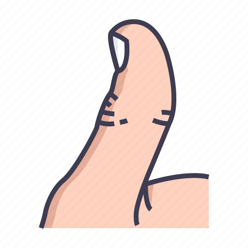 Finger, hand, thumb icon - Download on Iconfinder