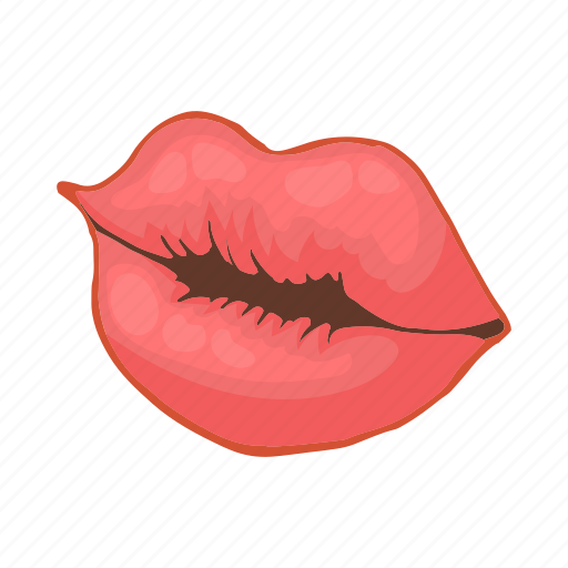 Beauty, cartoon, female, girl, human, lip, mouth icon - Download on Iconfinder