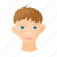 cartoon, face, head, human, male, person, young 