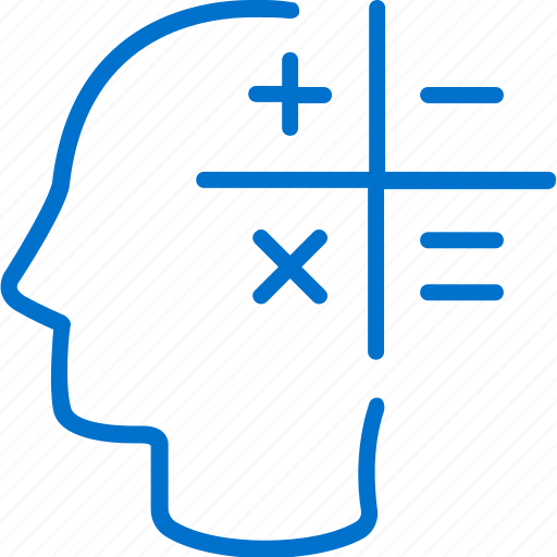 Accounting, calculating, education, logic, math, mind, thinking icon - Download on Iconfinder
