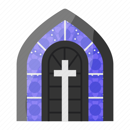 Church door, chapel, entrance, royal door, devil door icon - Download on Iconfinder