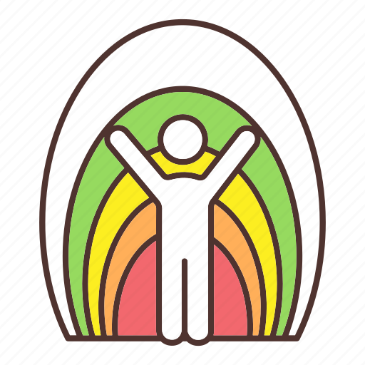 Wellbeing, aura, spiritual, health icon - Download on Iconfinder