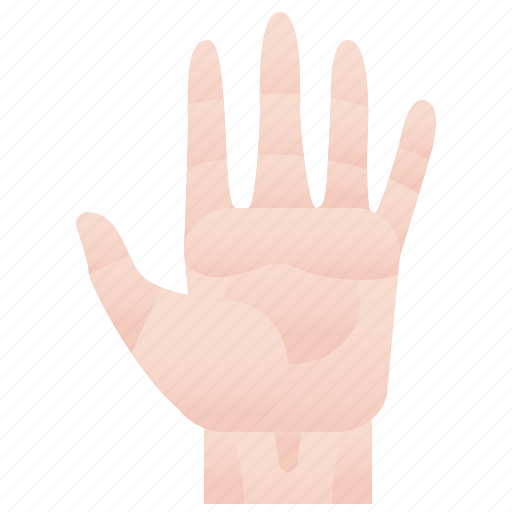Fingers, hand, human, palm, touch icon - Download on Iconfinder