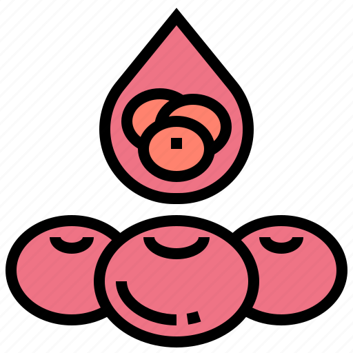 Blood, cell, erythrocyte, hemocyte, red icon - Download on Iconfinder