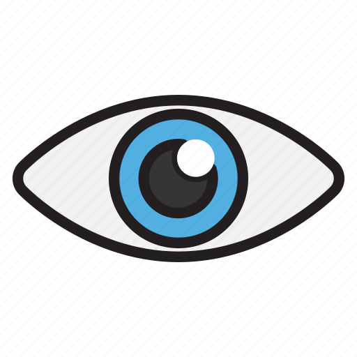 Eye, look, medical, organ, view, vision icon - Download on Iconfinder