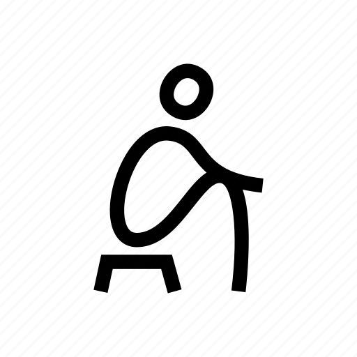 Body, chair, human, man, pose, sit, sitting icon - Download on Iconfinder