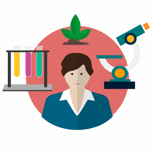 Avatar, biologist, chemistry, experiment, laboratory, research, science icon - Download on Iconfinder