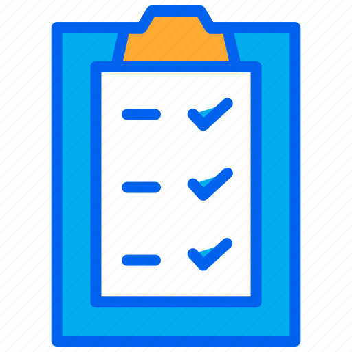Check, clipboard, document, list, paper icon - Download on Iconfinder