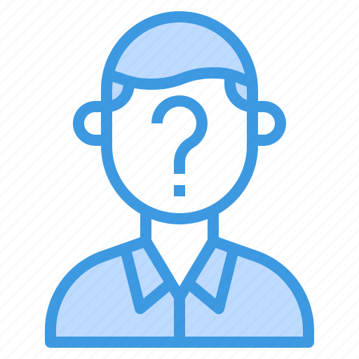 Businessman, human, question, resource, startup icon - Download on Iconfinder