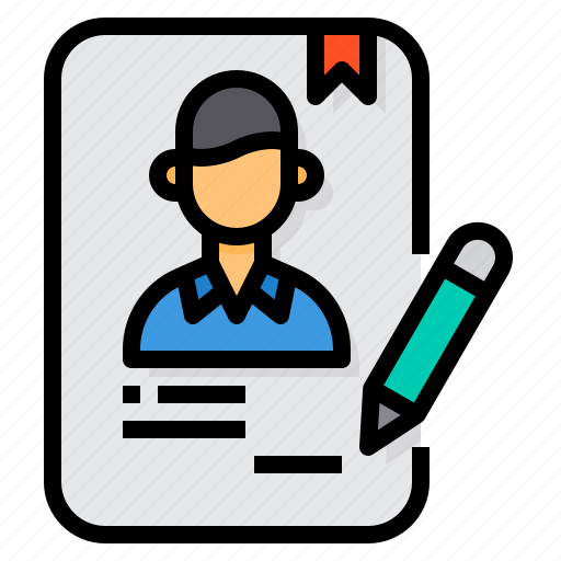 Contract, document, human, pen, resource, sign icon - Download on Iconfinder
