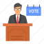 businessman, employee, voting, hiring, worker, manager, person 