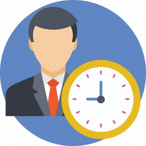 Businessman, deadline, routine, time table, working hours icon - Download on Iconfinder