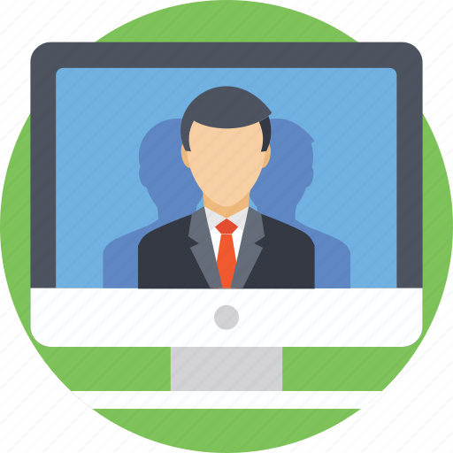 Teleconference, video call, video calling, video chat, video conference icon - Download on Iconfinder