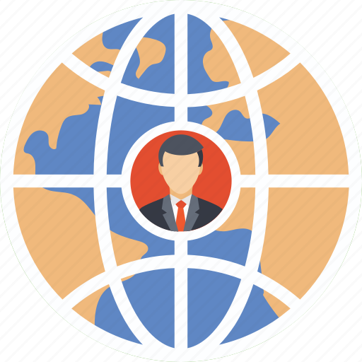 Customer global, employee map, international customer, remote employee, remote resource icon - Download on Iconfinder