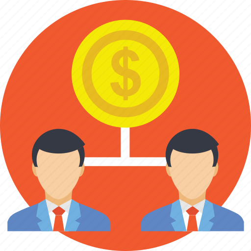 Business partners, equity distribution, investors, profit distribution, stakeholders icon - Download on Iconfinder