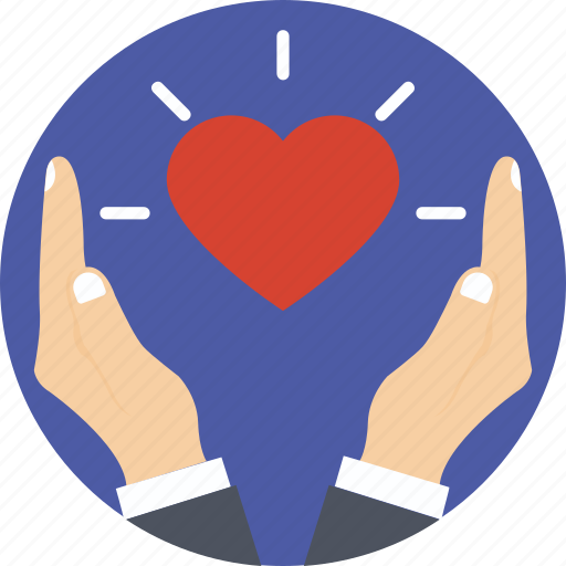 Caring, heart, love, sharing love icon - Download on Iconfinder