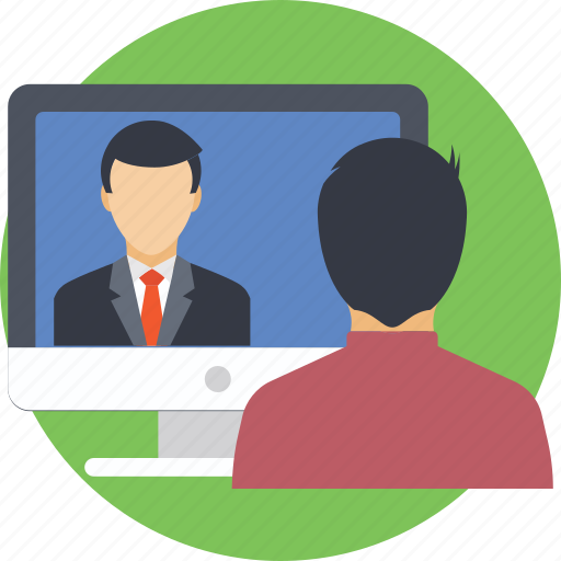 Teleconference, video call, video calling, video chat, video conference icon - Download on Iconfinder