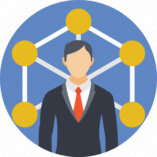 Business connections, businessman connections, circle, liks, network icon - Download on Iconfinder